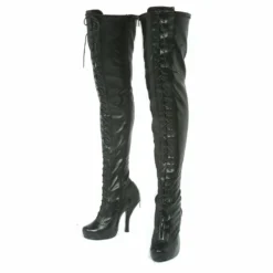 Ellie Shoes 4.5 Concealed PlatformThigh High Boot