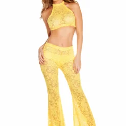 JValentine CLOTHING Halter Lace Top