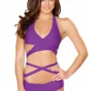 JValentine Strappy Purple Top And Hipster Short Set 1 JValentine Strappy Purple Top And Hipster Short Set